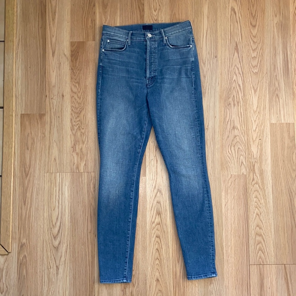 MOTHER " The Super Stunner" high rise ankle jeans size 28